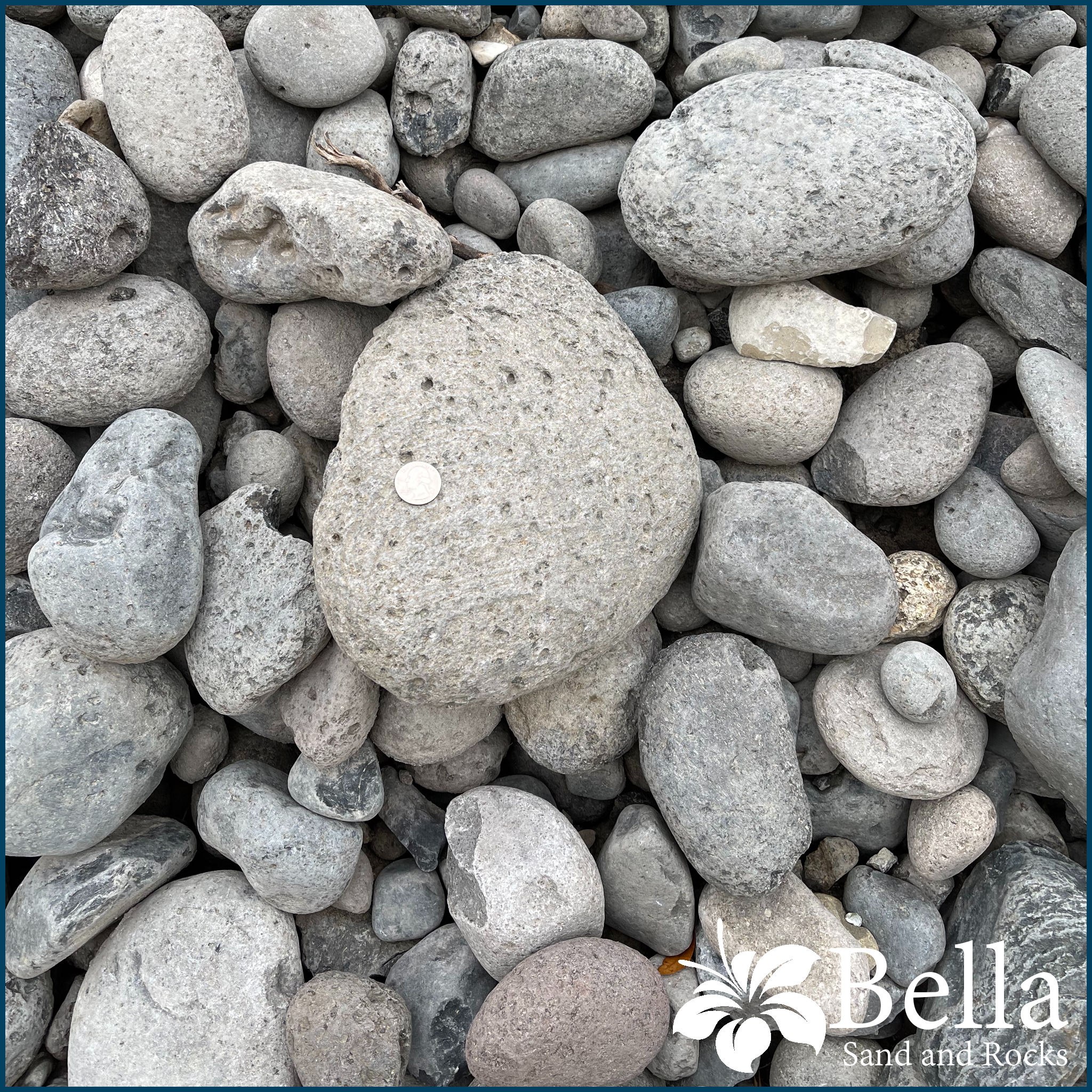 Gladestone Beach Pebbles